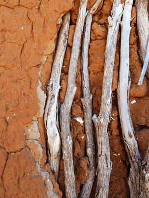 Mud Hut Close-up